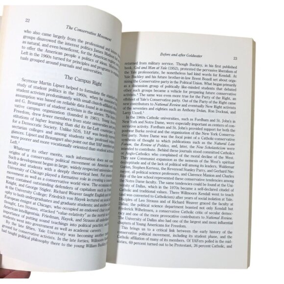 The Conservative Movement By Paul Gottfried & Thomas Fleming - Picture 4 of 7